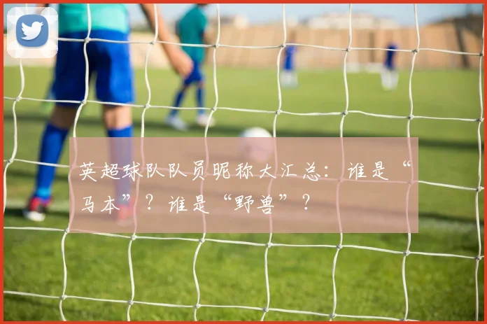 英超球队队员昵称大汇总：谁是“马本”？谁是“野兽”？